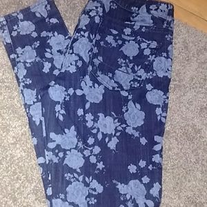 American eagle floral print jeggings